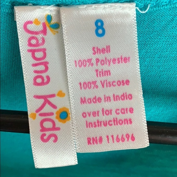 Girls Dress turquoise Aztec Pattern skirt long - Picture 15 of 15